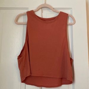 Lululemon Muscle Cropped Tank Top